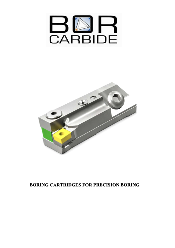 BOR Carbide Cartridges Catalogue